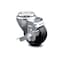 Service Caster 3.5 Inch Soft Rubber Wheel Swivel Bolt Hole Caster with Brake SCC-BH20S3514-SRS-TLB - alternate 1